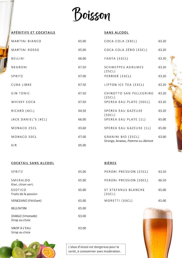 Restaurant Pizzeria IL VESUVIO - Menu Image 2